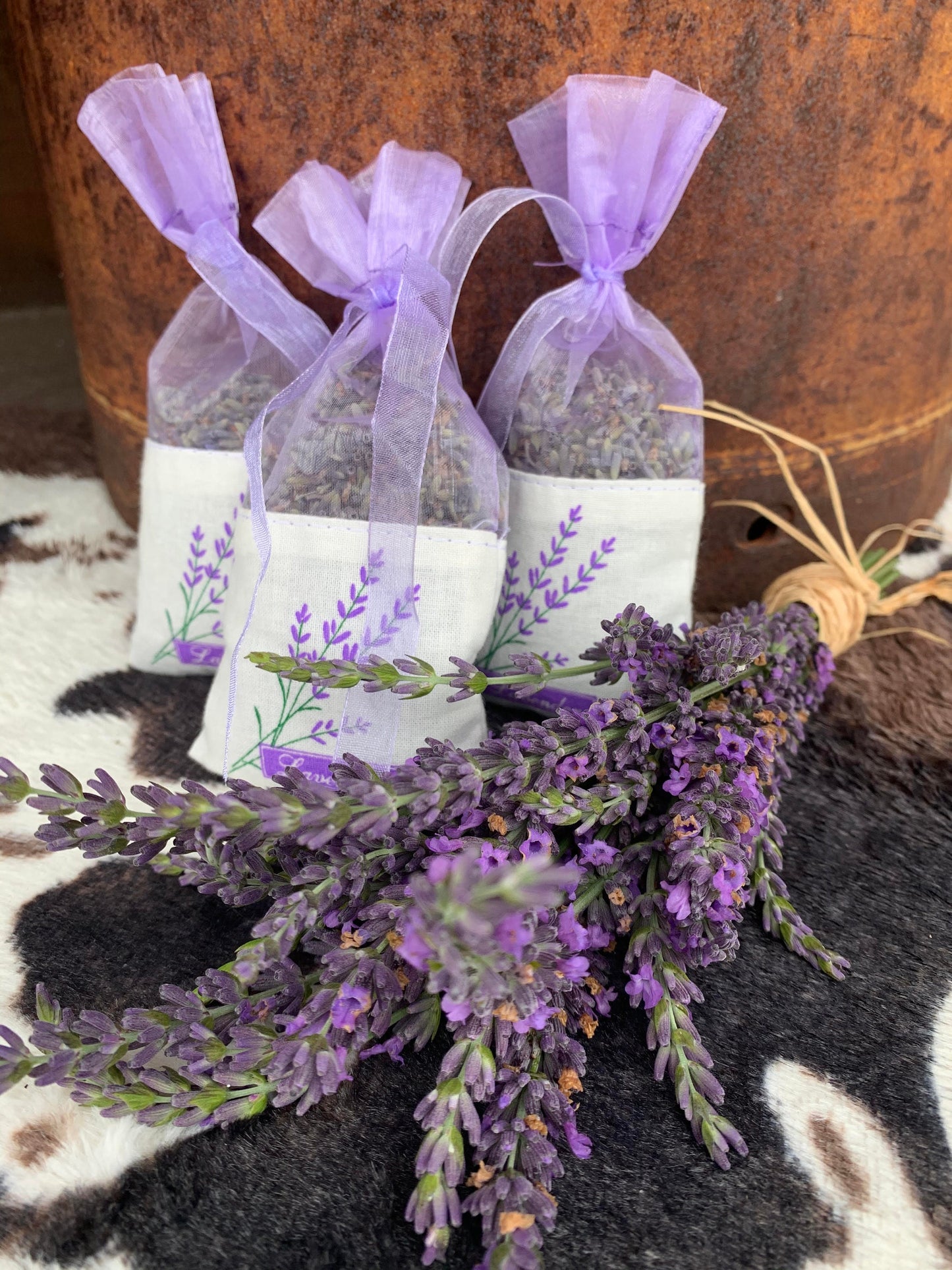 Beautiful and Fragrant Dried Grosso Lavender Bundles/Free Shipping in the US